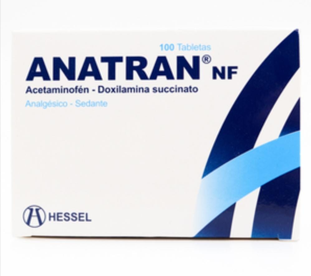 ANATRAN N.F. DISPENSADOR X 100 TABL (15.00%)