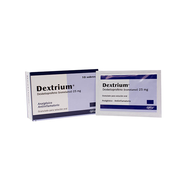 DEXTRIUM 25 MG X 10 SOBRES 