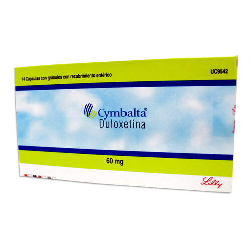 CYMBALTA 60 MGS 14 TBLS CAJA