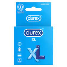 DUREX XL 3 UNIDADES CARTERITA