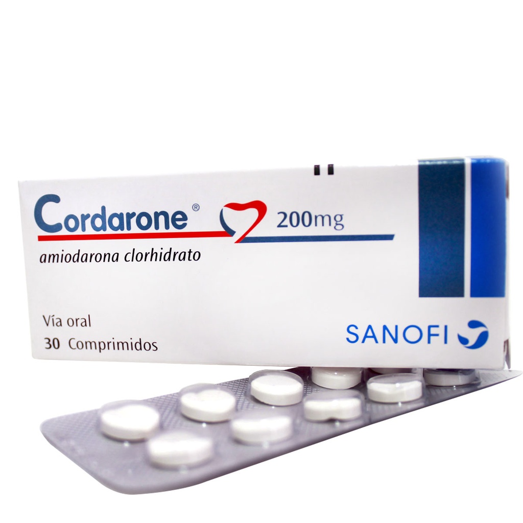 CORDARONE 200 MGS 30 COMPS CAJA