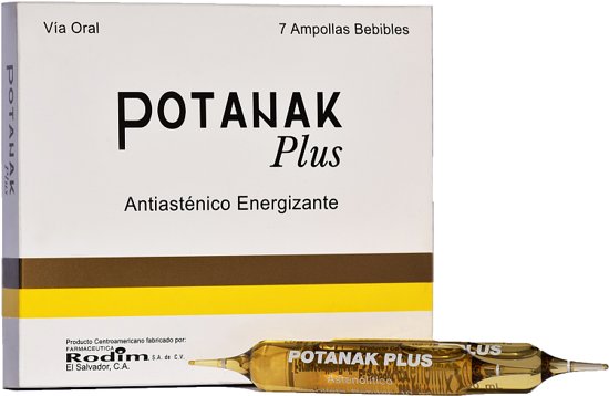 POTANAK 10MLX7AMPOLLAS BEBIBLES CAJA    