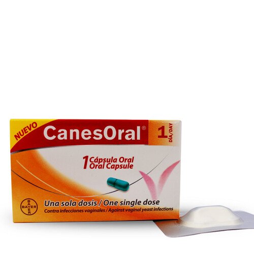 CANESORAL 150 MGS 1 CAPSULA CAJA