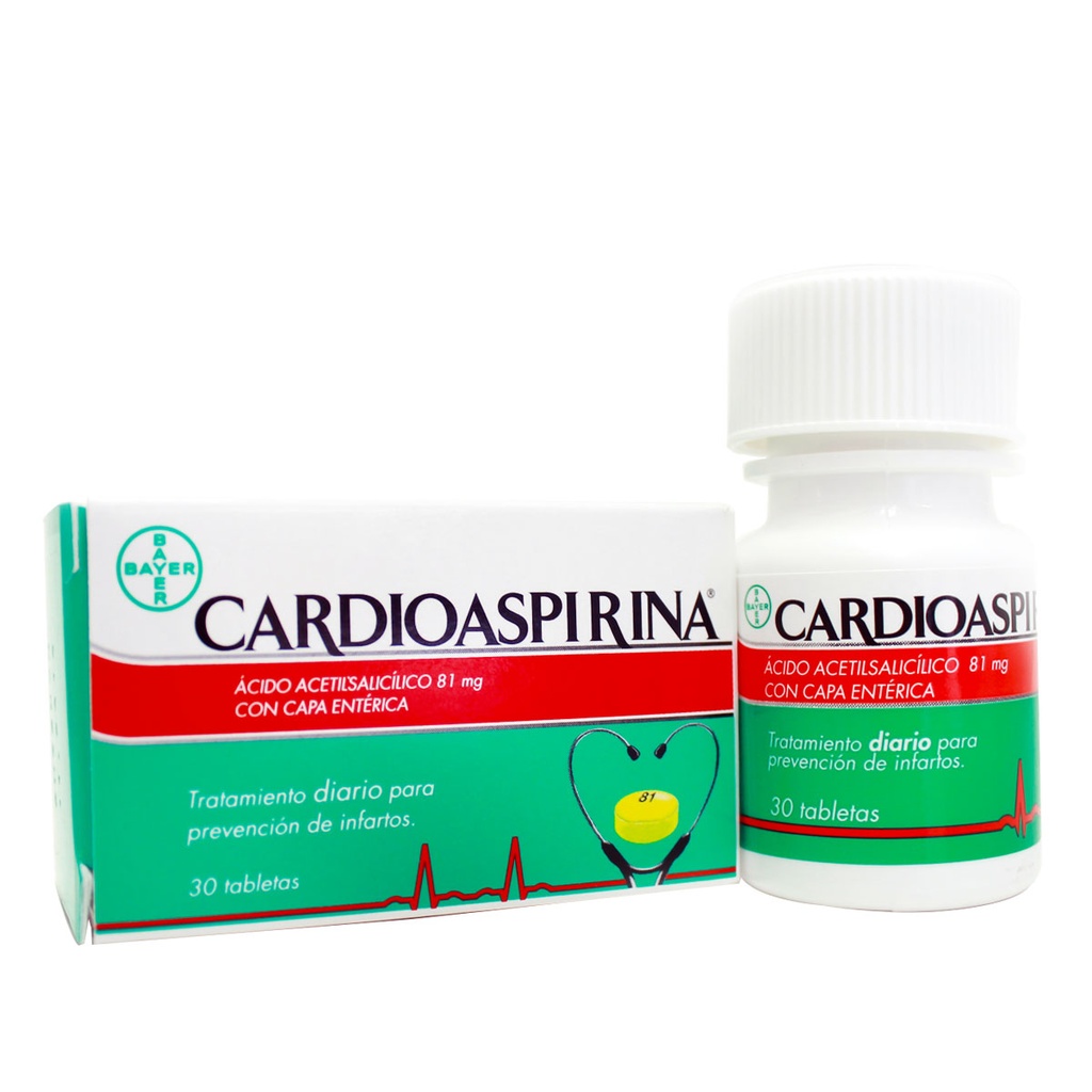 CARDIOASPIRINA 30 TBLS FRASCO