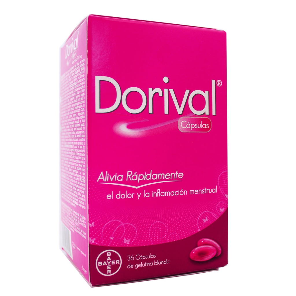 DORIVAL 200 MG LIQUID-GELS 36 S