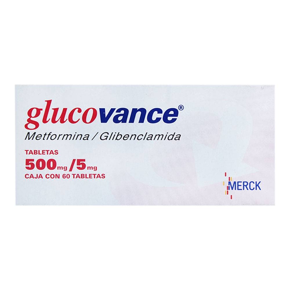 GLUCOVANCE 500 MGS/5 MGS 30 TBLS CAJA