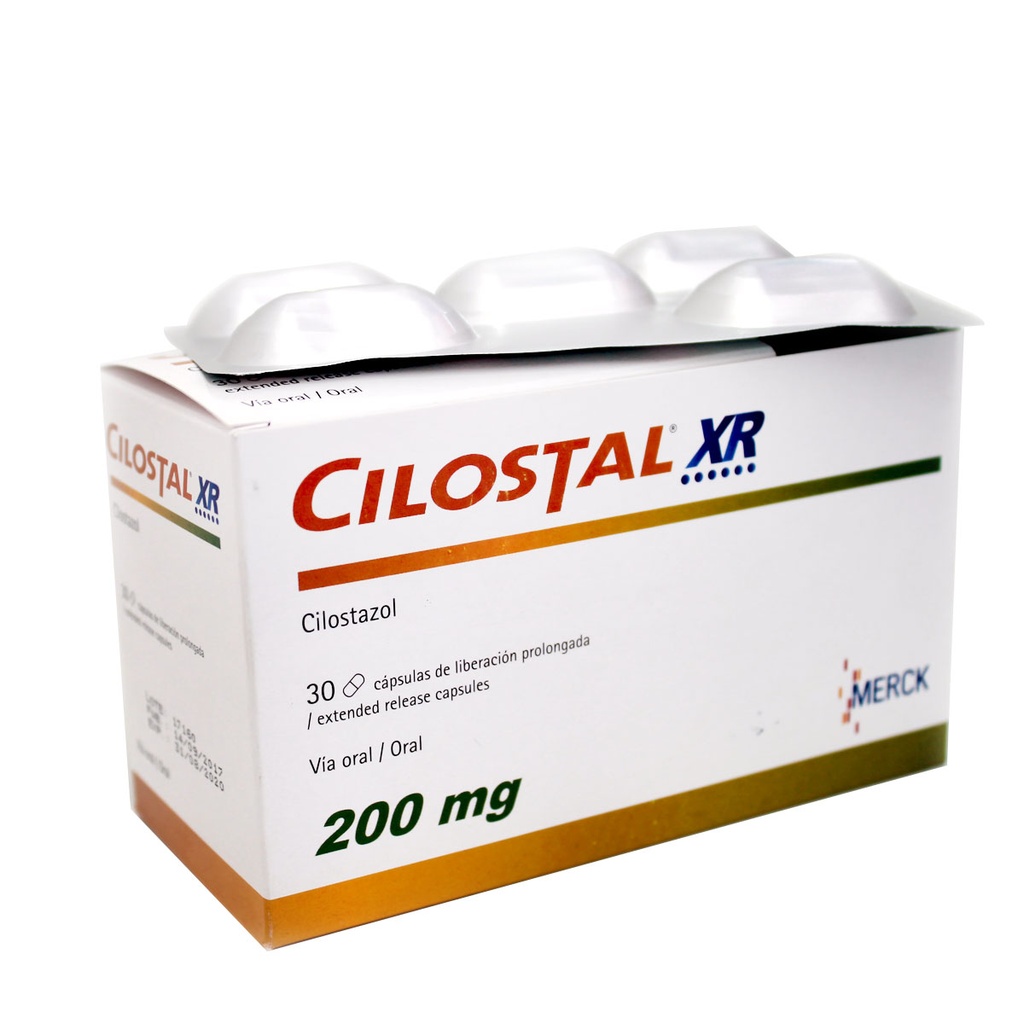 CILOSTAL XR 200MGS 30CAPS LIB PRO CAJA