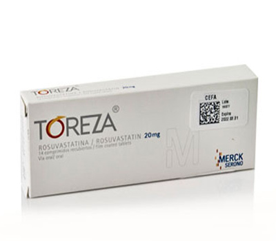 TOREZA 20 MG 14 TBLS CAJA