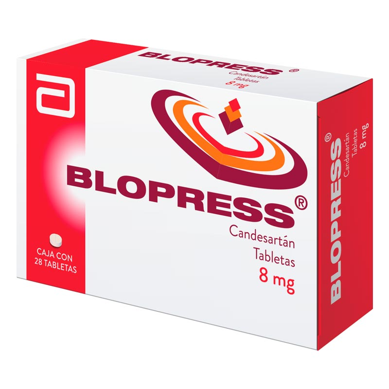 BLOPRESS 8 MGS 14 TBLS             CAJA