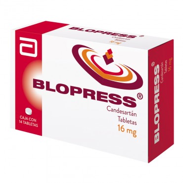 BLOPRESS 16 MGS 14 TBLS             CAJA