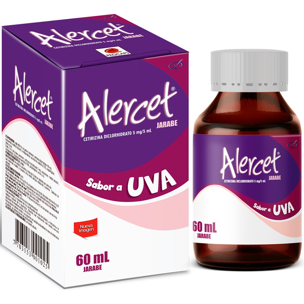 ALERCET JARABE 60 ML FRASCO