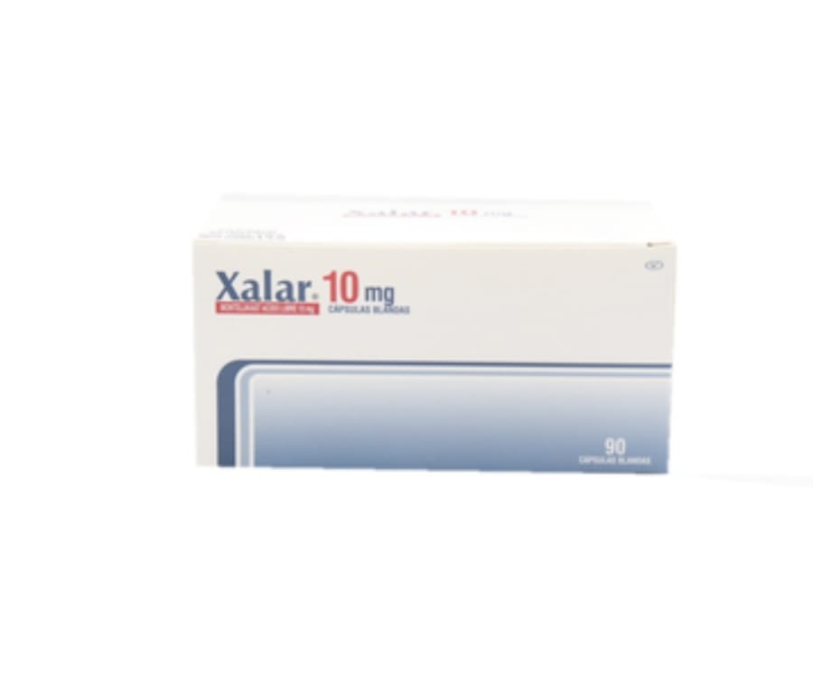 XALAR 10 MGS 90 CAPSULAS CAJA