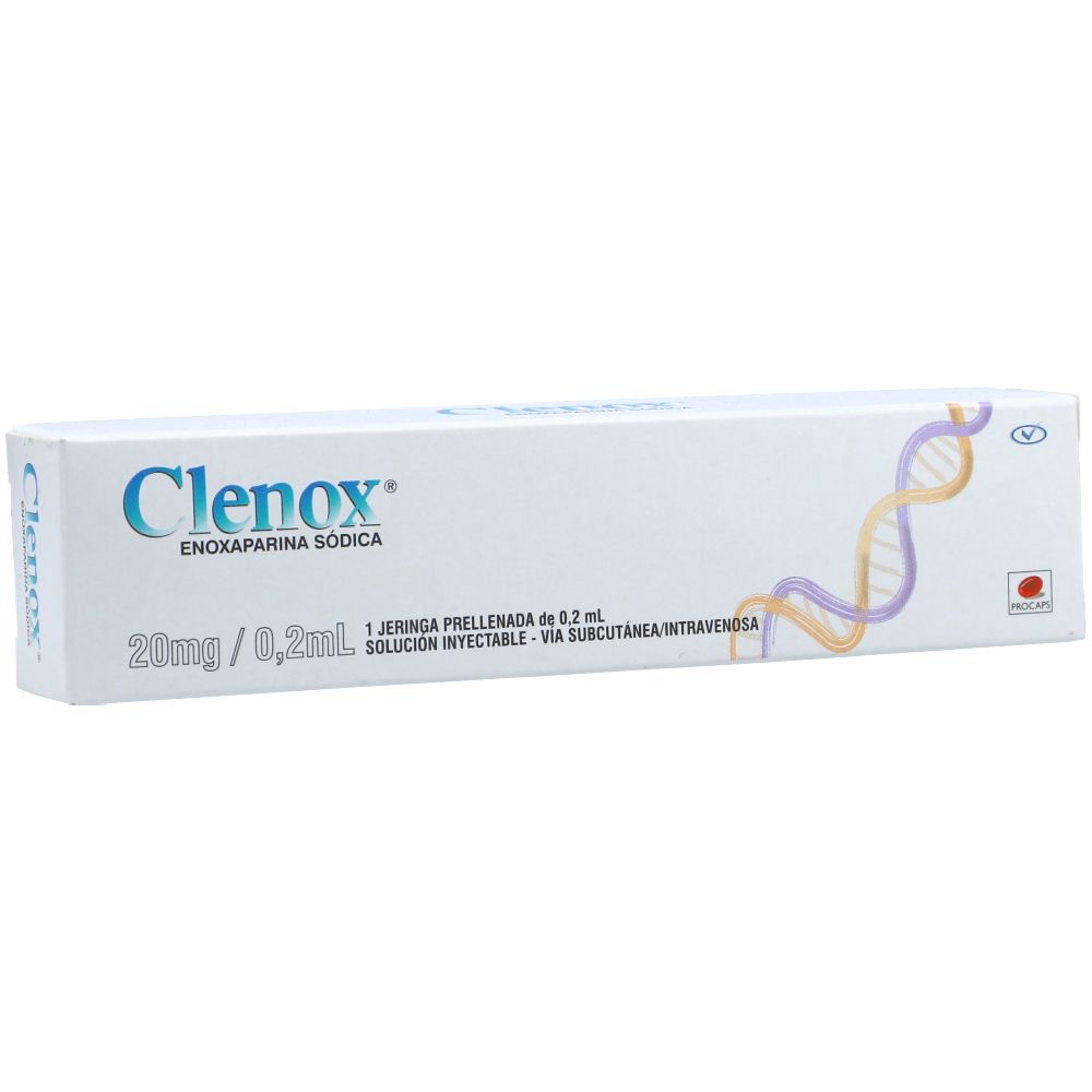 CLENOX 20MG/0.2 ML SOLUCION INYECTABLE