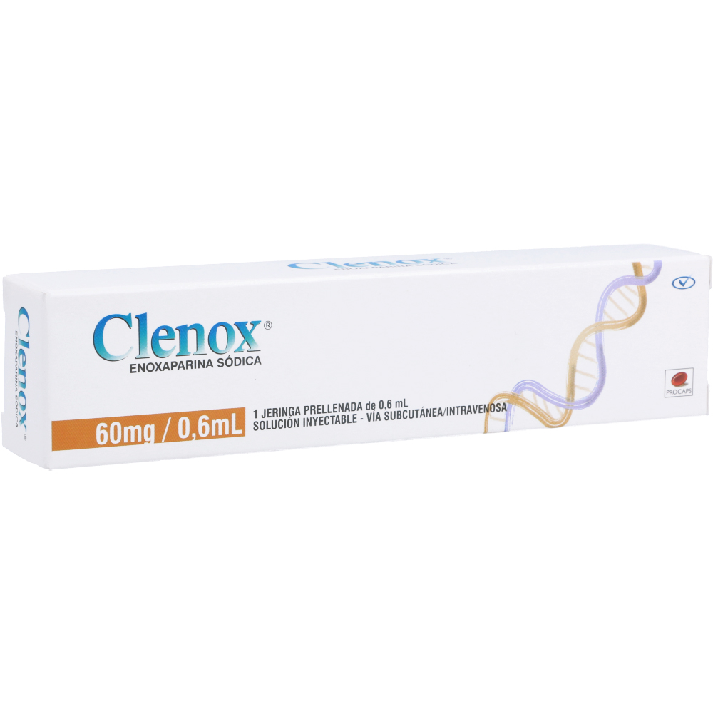 CLENOX 60MG/0.6 ML SOLUCION INYECTABLE