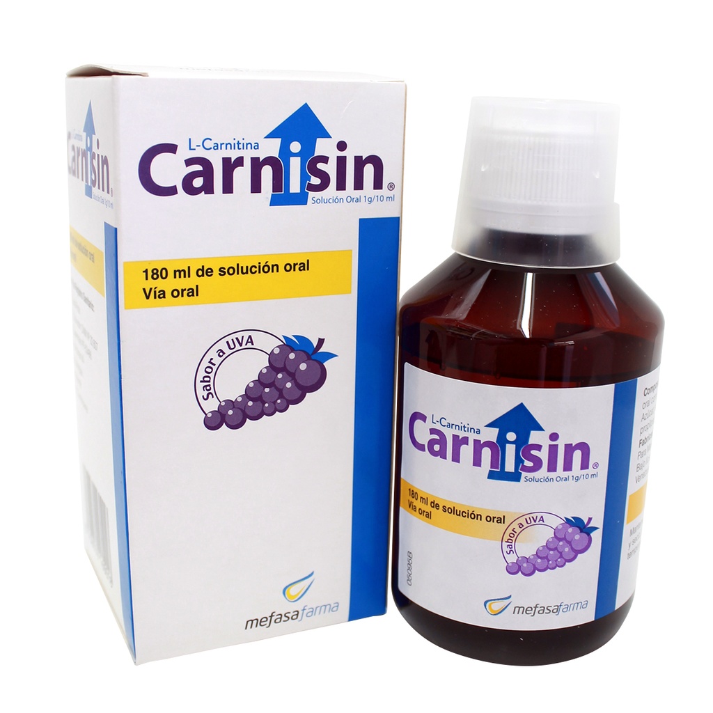 CARNISIN SOL ORAL 180 ML FRASCO