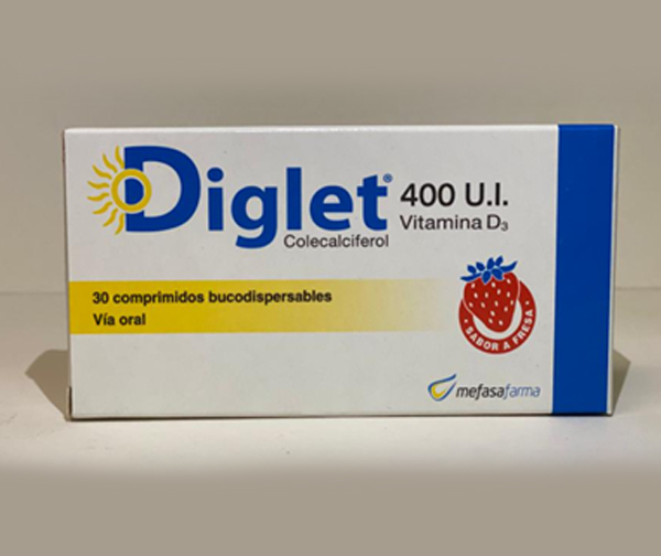 DIGLET 400 UI VITAMINA D