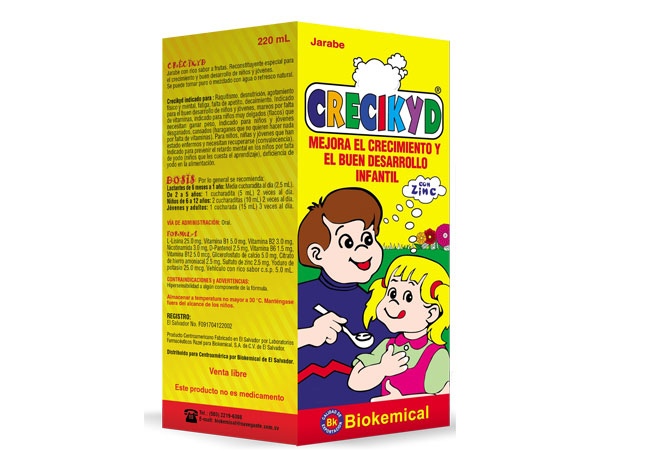 CRECIKID JARABE 120 ML FRASCO