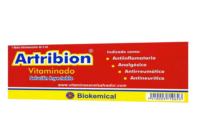 ARTRIBION VITAMINADO 1 AMPOLLA CAJA