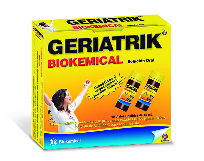 GERIATRIK BK 30 CAPSULAS FRASCO