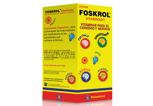 FOSKROL VIT JBE FCO X 120 ML