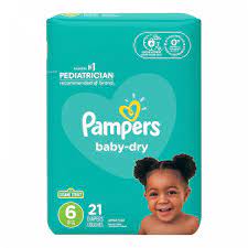 BABY DRY S6 JUMBO PACK 21CT X4IT        