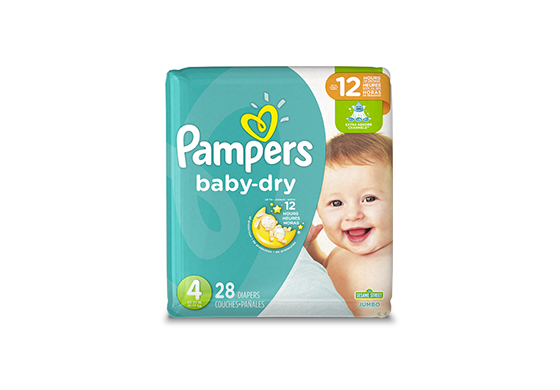 PAMPERS BABY DRY S1 JUMBO 44X2IT