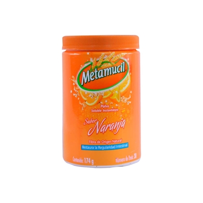 METAMUCIL NARANJA 174GRX6IT