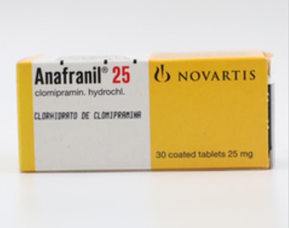 ANAFRANIL 25 MGS 30 GRMS CJA