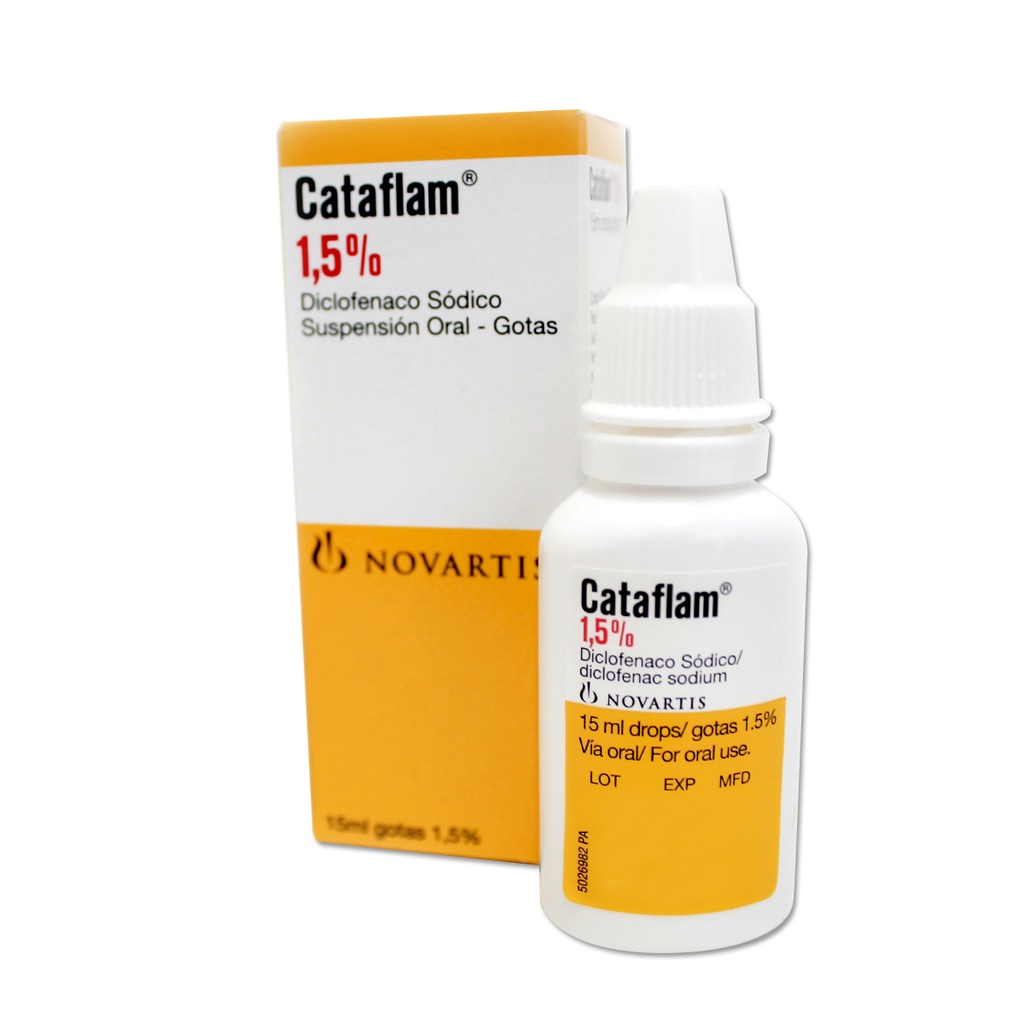 CATAFLAM GTS 1.5% 15 MLÿFCO