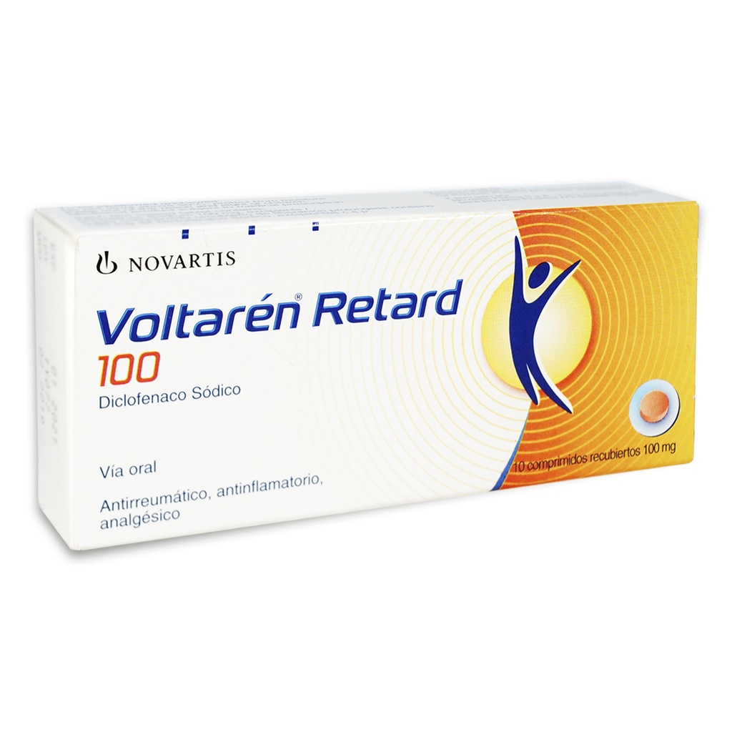 VOLTAREN RETARD 100 MGS 10 TBLS CJA