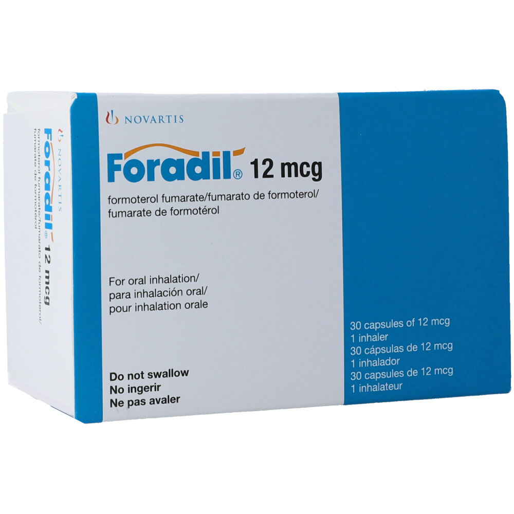 FORADIL 12 MCG 30 CAP.+INHALADOR CJA