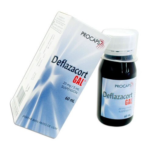 DEFLAZACORT GAL SUSP 20/5 FX60 ML