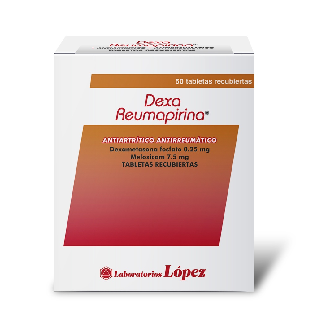 DEXAREUMAPIRINA TR 0,25MG/7,5MG 50TAB CJ