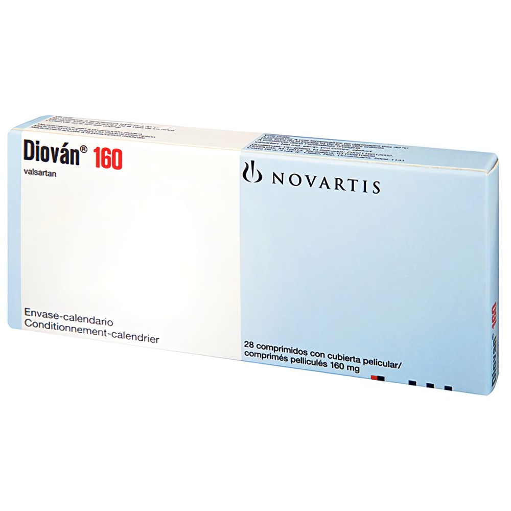 DIOVAN 160 MGS 28 TABLETAS CAJA