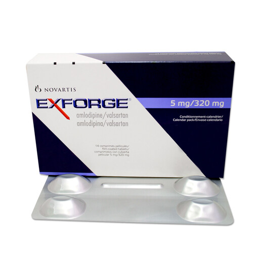 EXFORGE FCT 5 MGS/320 MGS 14 COMPRS CJA