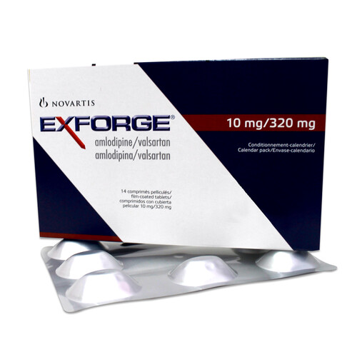 EXFORGE FCT 10 MGS/320MGS 14 COMPR CJA