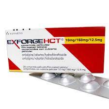 EXFORGE HCT FCT 160/12.5/10 MGS 28 COMPR