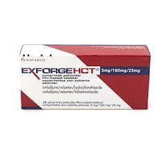 EXFORGE HCT FCT 160/25/5 MGS 28 COMPRS CA