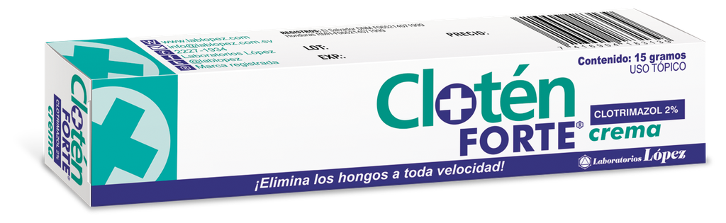 CLOTEN FORTE 2% CREMA 15 GR X TUBO