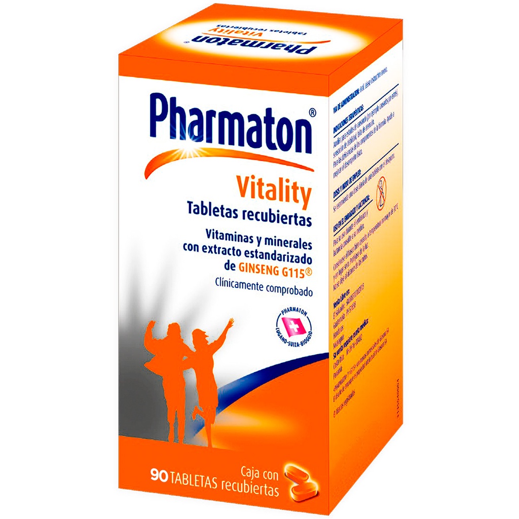 PHARMATON VITALITY X 90 TABLETAS        