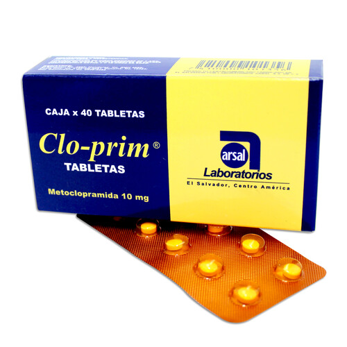 CLO-PRIM 10MG CJA X 40 TAB