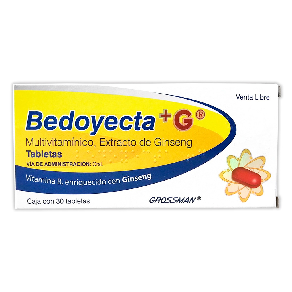 BEDOYECTA + G X 30 TAB