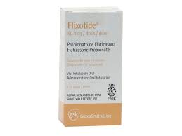 FLIXOTIDE 50 MCG X 120 DOSIS