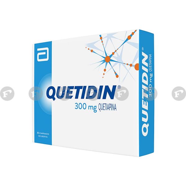 QUETIDIN 300 MG X 30 TAB REC