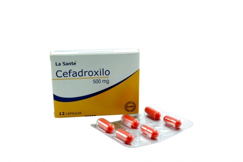 CEFADROXILO 500 MG X 12 CAP