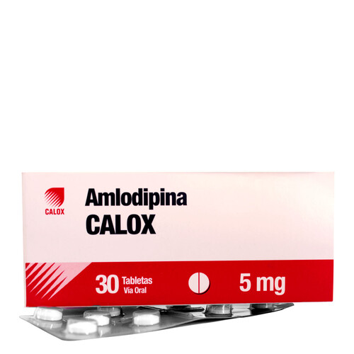 AMLODIPINO 5 MG X 30 TAB