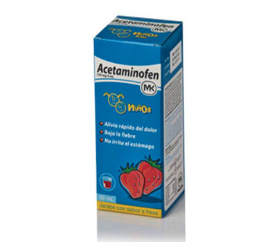 ACETAMINOFEN MK 120MG/5ML JARABE X 60ML