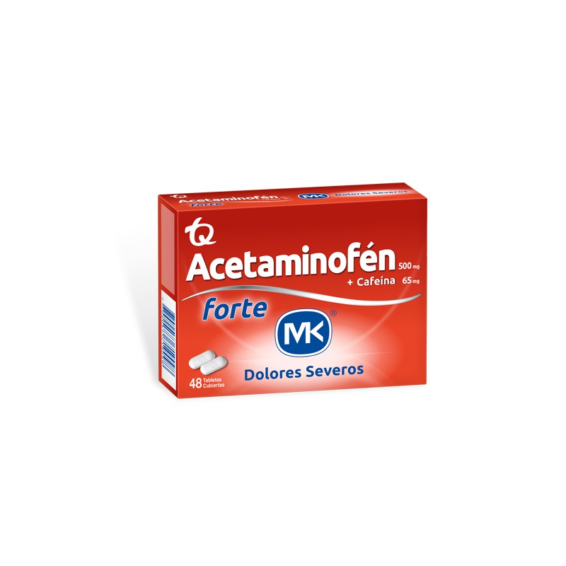 ACETAMINOFEN FORTE MK X 48 TAB