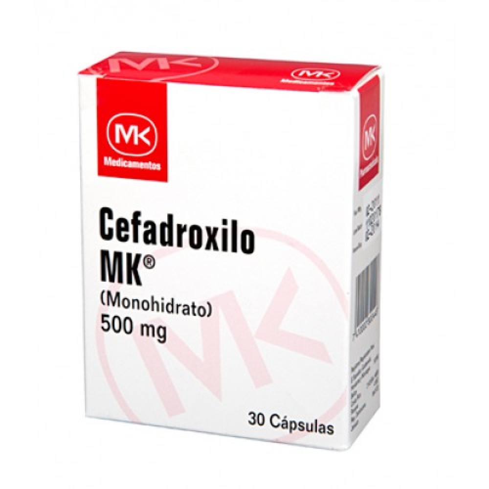 CEFADROXILO MK 500MG CJA X 30 CAP