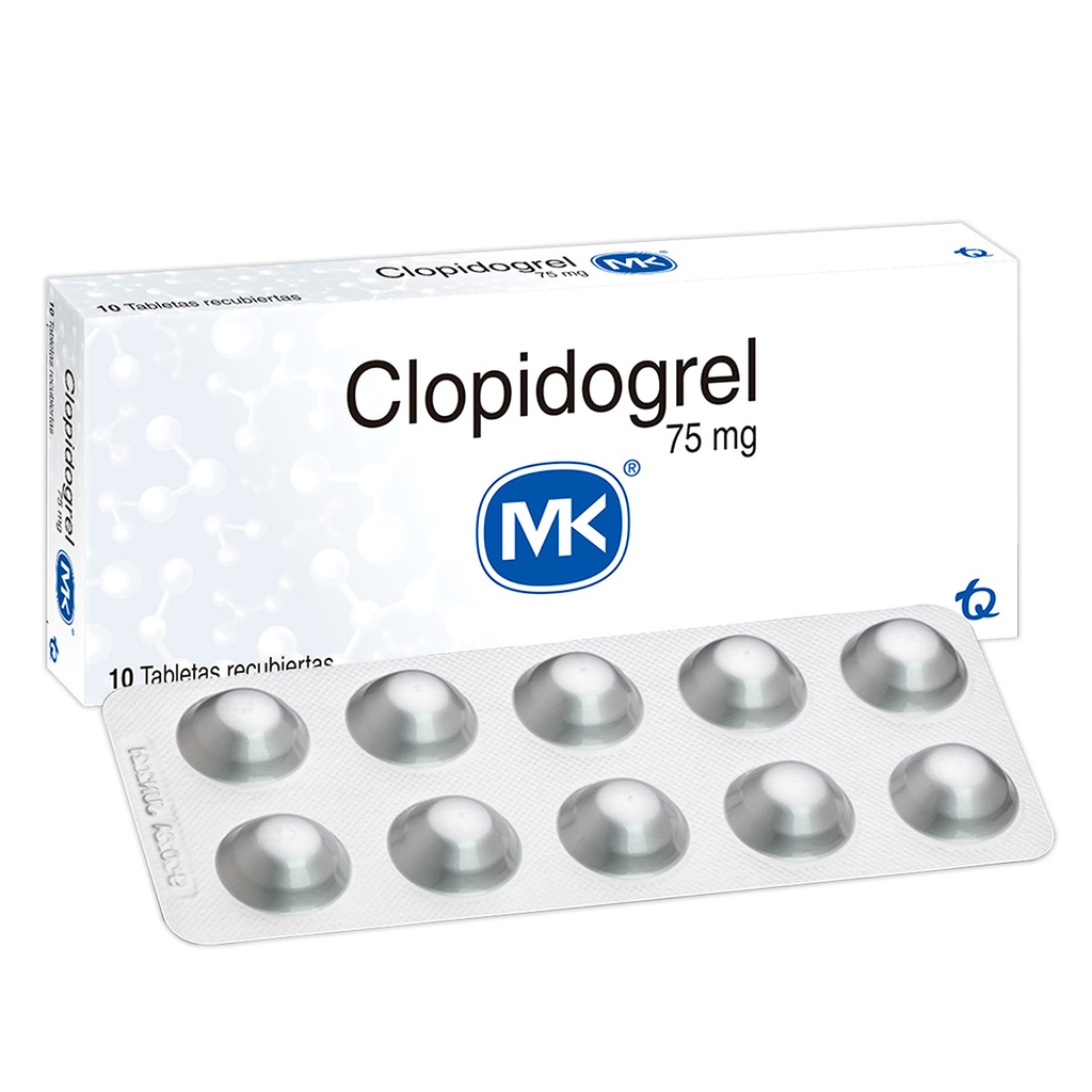 CLOPIDOGREL MK 75 MG X 10 TAB